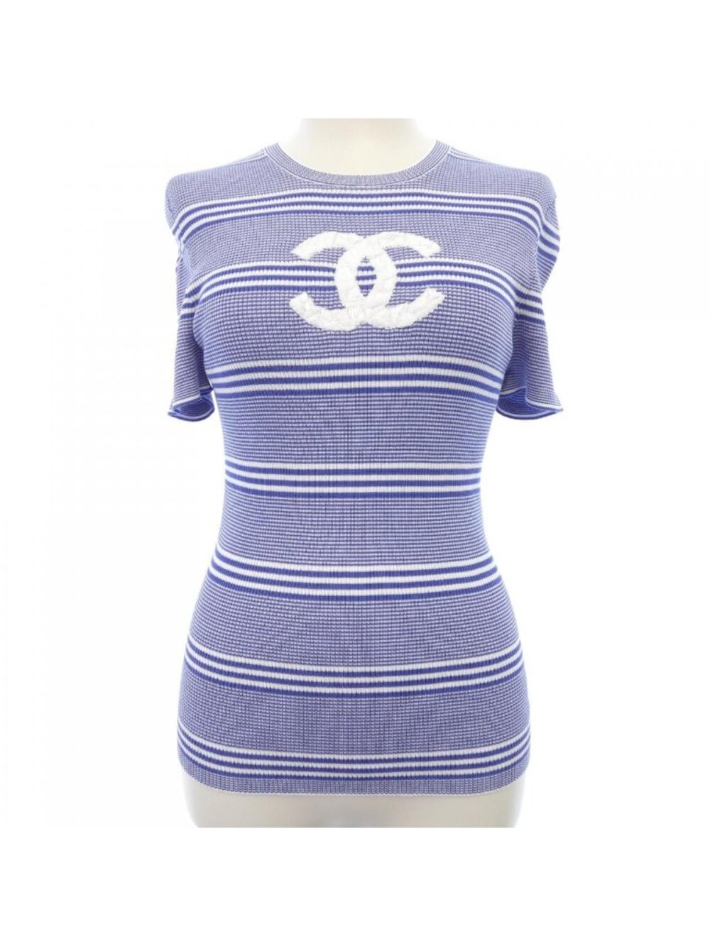 Chanel Knit Sweater Blue